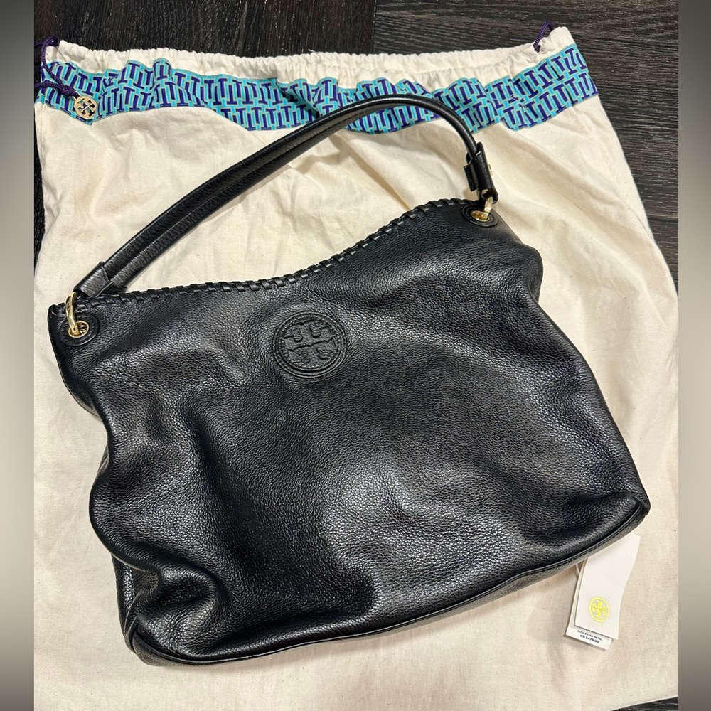 Tory Burch Black Leather Women's Bag